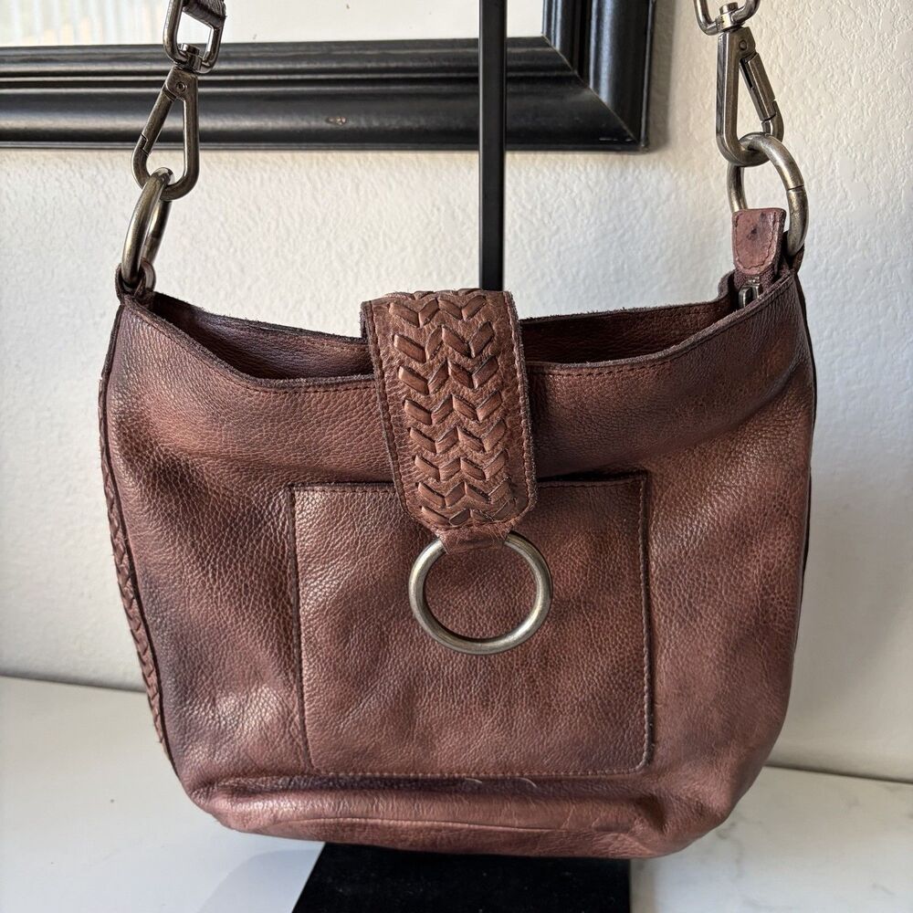 Latico Nel Crossbody Brown Leather Bag